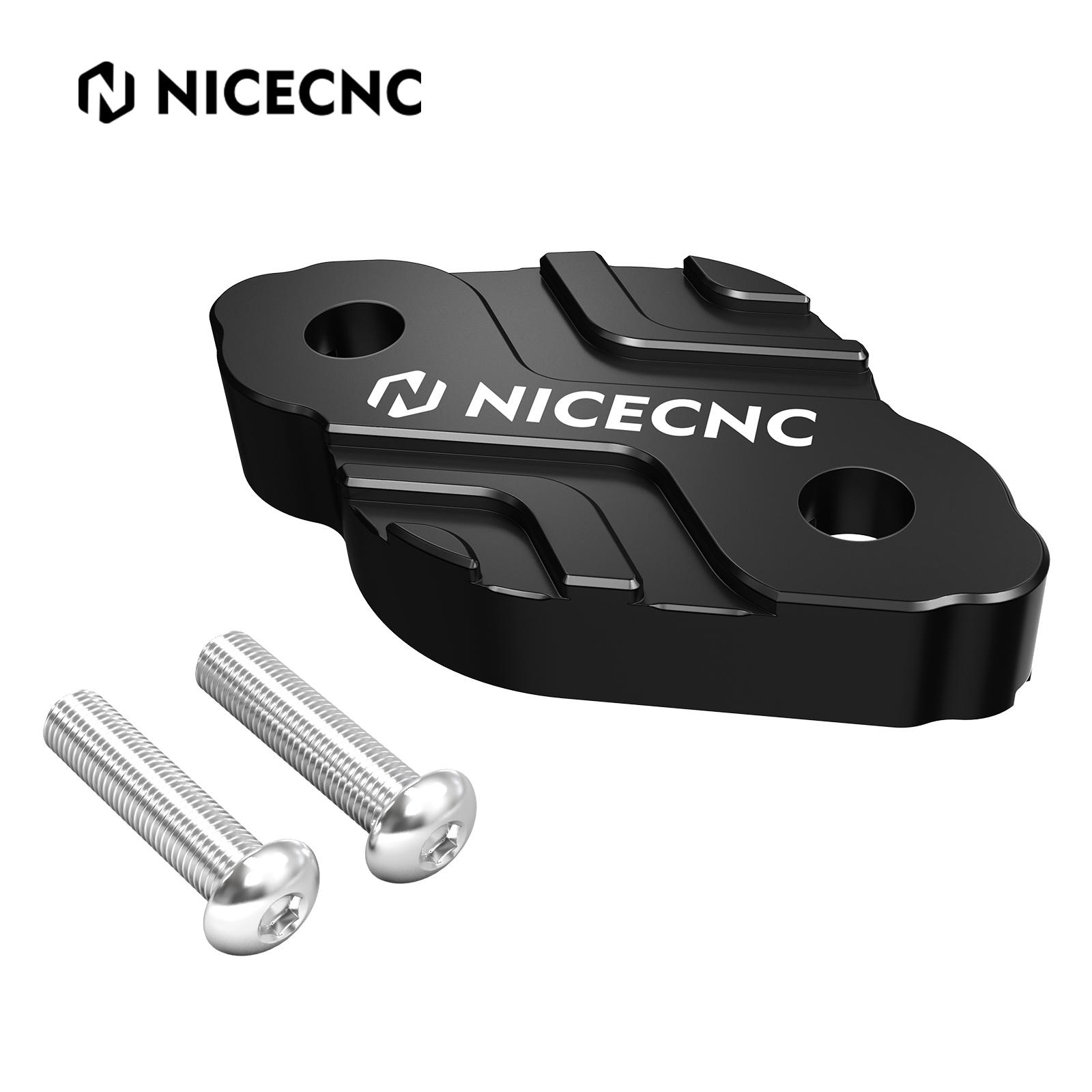 

NICECNC Front Rear Brake Master Cylinder Cover Cap For Yamaha YZ125 YZ250 YZ250F YZ450F YZ250X YZ250FX YZ450FX WR250F WR450F Rear Black