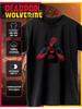 Deadpool Wolverine Print T-shirt