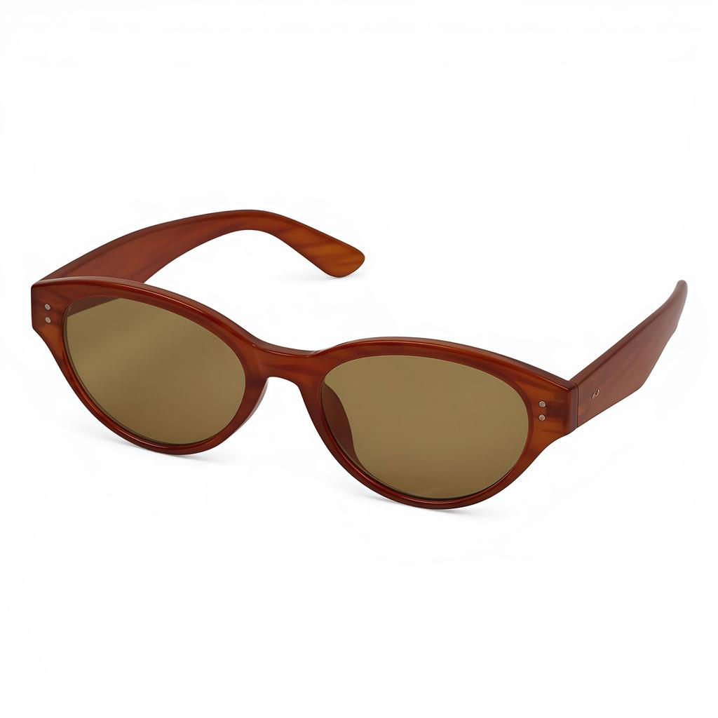 Adije Auren (Brick-Brown) Rv1044 Men'S & Women'S Sunglasses Uv Protection