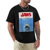 Jaws Classic Movie Poster TShirt AntiFade Casual Tee Shirt