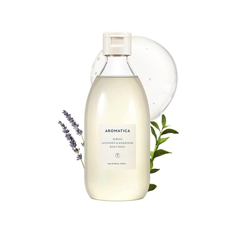 [AROMATICA] Serene Body Wash Lavender  Marjoram 300ml