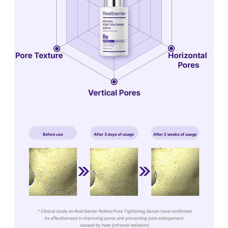 Realbarrier - Retiniol Porenverfeinerndes Serum
