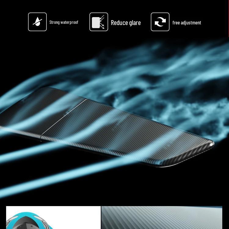 Rotatable Rearview Wind Deflector Mirror for Kawasaki Ninja 400/650 (2018-2022)