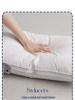 Luxurious Class A White Goose Down Pillow - Non-Deforming, Five-Star Hotel Quality, Available In Low To Medium-High Profiles.