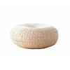 Thick Tatami Mat Cat Bed Woven Straw Japanese Floor Cushion Pet Pad for Indoor All Season Use
