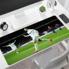 Football Player Action Large Mouse Pad Desk Mouse Pad Desktop Mouse Pad Non-Slip Rubber Base Computer Decor Item Office Use