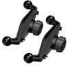 Aqualoach 0.7 Inch (17 Mm) Ball Head Extension Adapter Dual Prong Type Car Holder