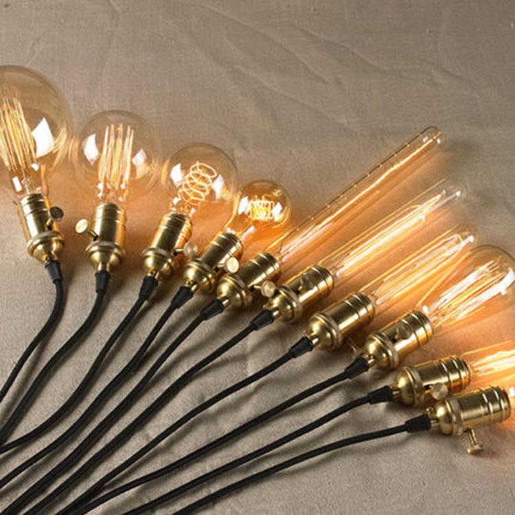 Edison Retro Dimmable E27 Filament Bulb 110V/220V Nostalgic Decor