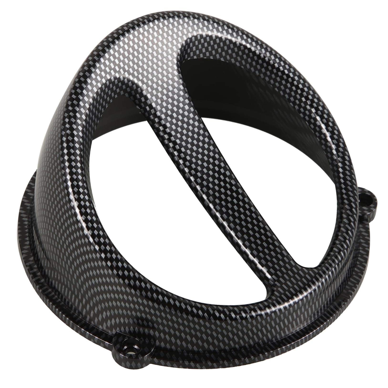 

FUNOMOCYA Motorcycle Cover Engine Cooling Fan Cover Air Scoop Cover Bike Fan Cover 13.00X13.00X7.80CM чёрный