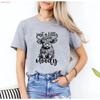 Little Moody T Shirt Highland Cow Funny Sarcastic Farm Animals Animal Lover Im A Vintage Comfortable Soft Fashion