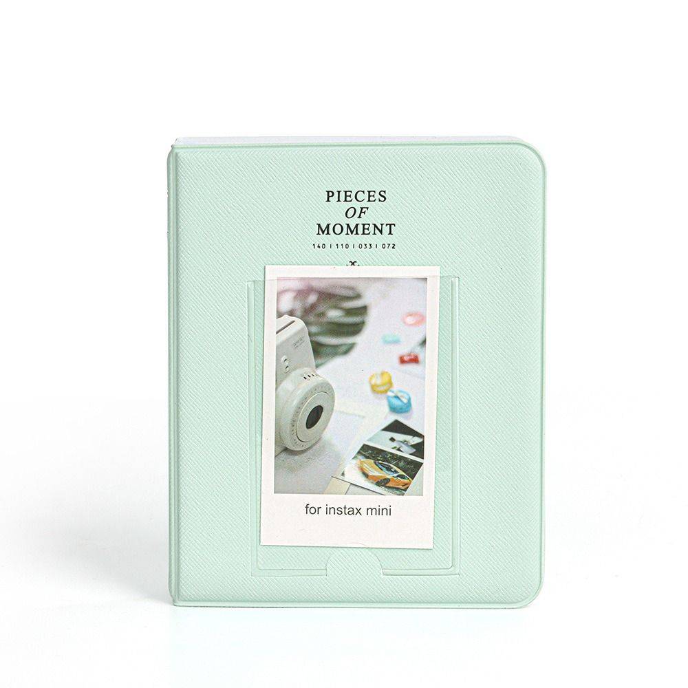 64 Fächer für Polaroid Fotoalbum Mini Sofortbild-Hülle Aufbewahrung für Fujifilm Instax Mini Film Instax Hochzeitsfotoalbum