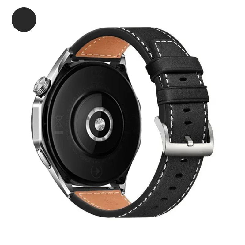 22mm Leather Silicone Strap for Huawei Watch GT6 6Pro GT5 GT4 46mm/Ultimate Replace Bracelet for Xiaomi Watch color 2/S4 S1 Band
