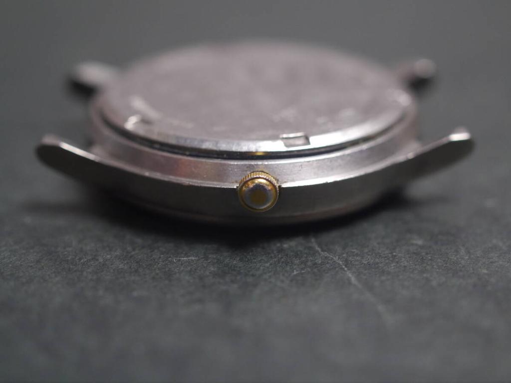 SEIKO Spirit Quartz Date Titanium Watch 3-Hand 7N42-8060 Men's ab562
