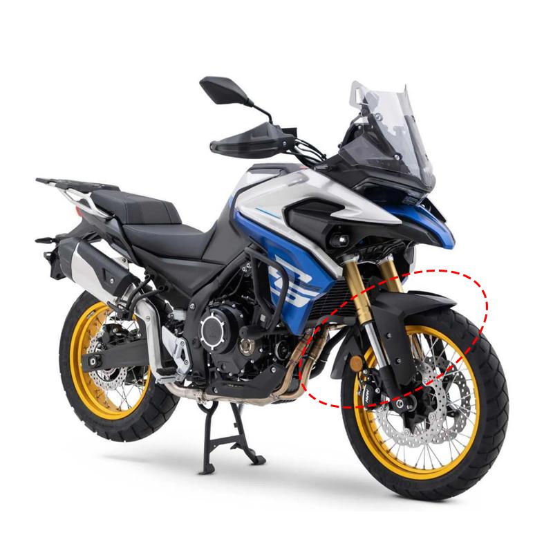 525DSX Motorcycle Accessories Front Fender Splash Guards Wheel Mudguard Fairing Cover Fit For VOGE Valico DS525X 2023 2024 2025