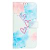 Coloured Drawing Wallet Case for iPhone 16E SE3 SE 8 7 6 6S Plus 16 Pro Max Shockproof Stand Card Holder Strap Flip Phone Cover