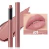 Matte Lipstick Non-Stick Cup Long-Lasting Velvet Finish Lipstick Pen Smooth Matte Lip Color Waterproof Non-Fading 12 Colors Nude