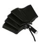 Customized 11-bone Vinyl Car Rain and Sun Protection Umbrella Reflective Led Flashlight Lighting Three-fold Automatic Folding Reverse Umbrella