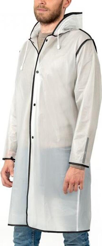 

Куртка Perletti rain cape прозрачная черная со светоотражающими деталями 99456 M