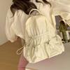 Casual Women Korea summer small backpack female ins student nylon shoulder bag travel bagpack black rucksack schoolbag Mochila