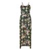 Womens/Ladies Floral Spaghetti Strap Wrap Dress
