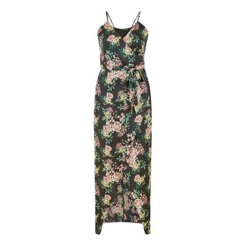 Mela London Womens/Ladies Floral Spaghetti Strap Wrap Dress