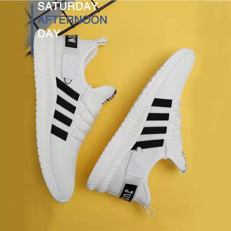 [Men's Shoes Daquan] Men's stock shoes treatment, flat-bottomed casual shoes, mesh breathable running men's shoes