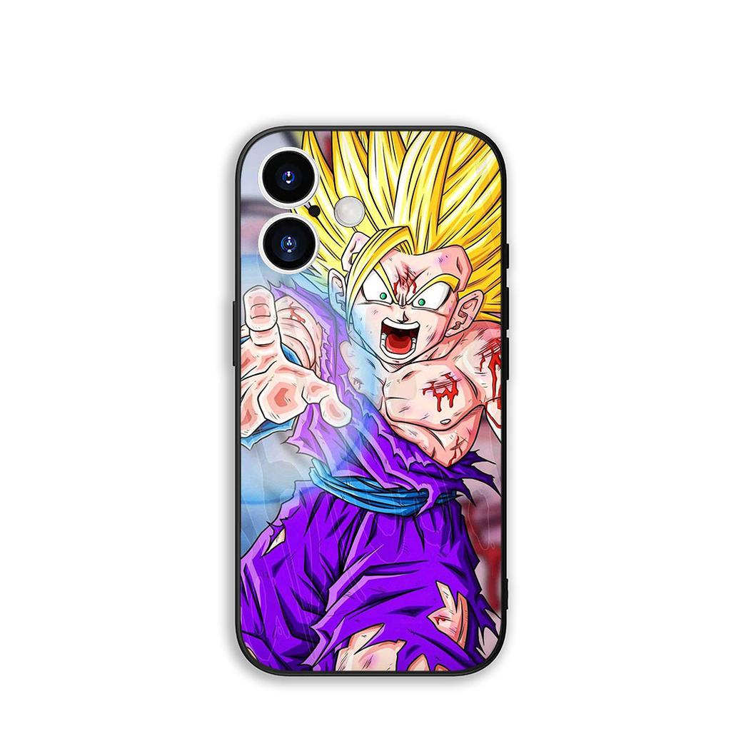 Phone Cover Dragon Gokus Ball Son Gohan Z Casing for Apple iPhone 16 15 14 Plus 13 12 Mini 17 Pro Max + ProMax 16E Air 15+ Case