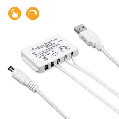 USB 5V Badezimmerspiegel LED-Licht Touch-Sensor Steuerung Dimmer Schalter DIY Dimmbar Schminktisch Spiegel Rücklicht Lampe