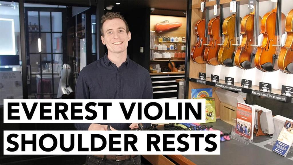 EVEREST Collapsible Violin Shoulder Rest EF-4 Black