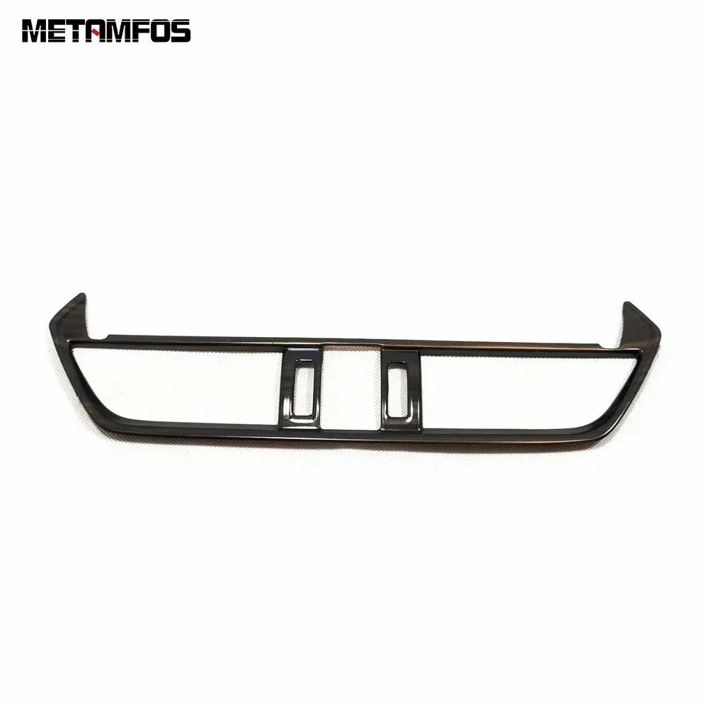 For Toyota Rav4 Rav 4 -2024 2025 Carbon Fiber Center Console Air Condition AC Vent Outlet Cover Trim Accessories Car Styling