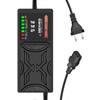 Caricabatterie Universale per Veicoli Elettrici 60V 20Ah Display a 7 Luci Indicatore di Potenza Protezione dalle Perdite Ricarica Sicura