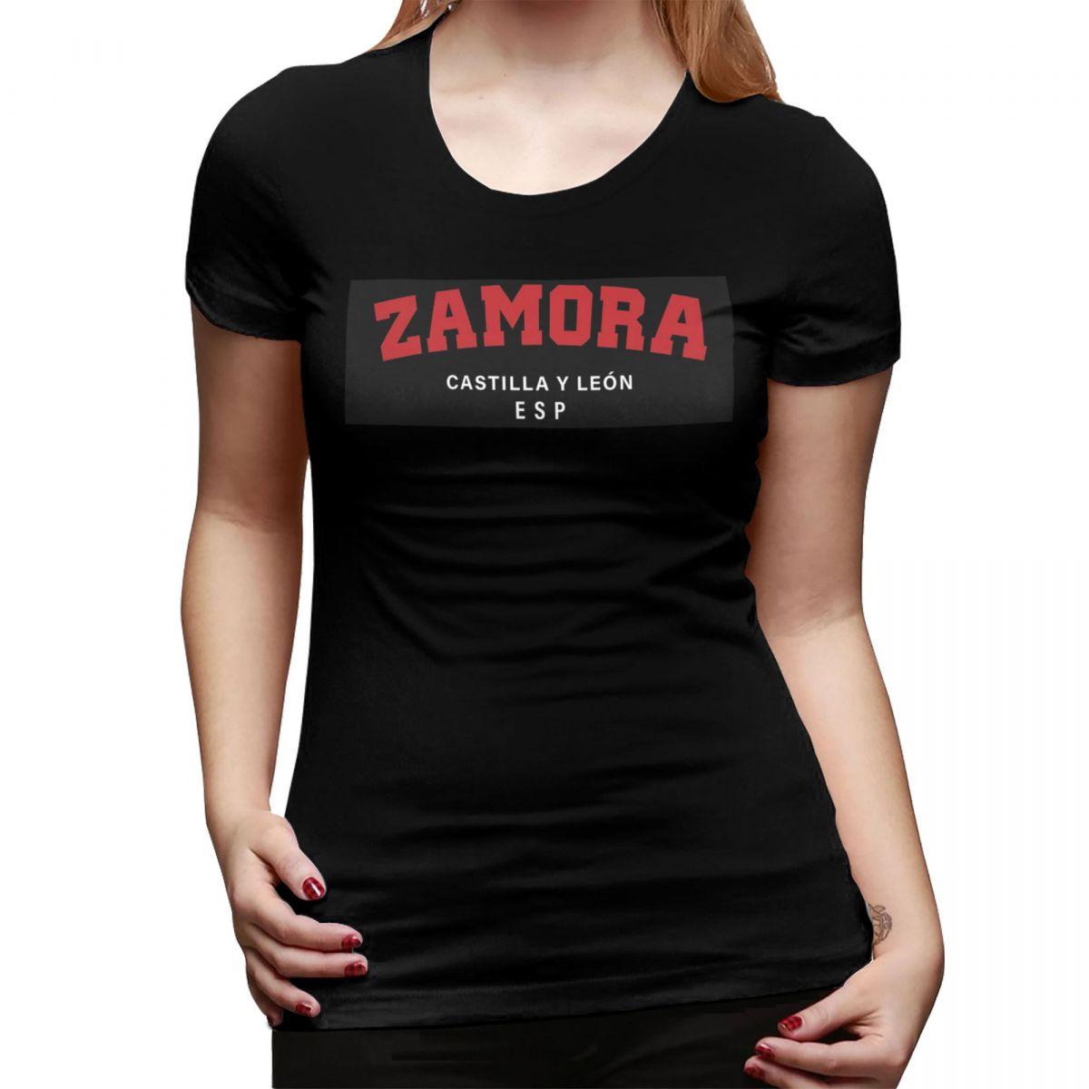 

Zamora Castilla And Leon Spain TShirt for Women ONeck Streetwear T Shirts Womens Short Sleeve Summer Clothes Tops 4XL