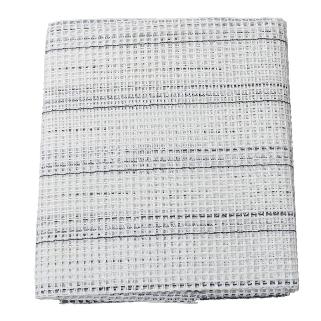 Mesh Canvas Sheets DIY Mesh Sheet Multipurpose Rug Hooking Mesh for Embroidery Knit Crochet Projects 100x150cm