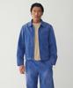 Man On The Boon Herringbone Pattern Work Jacket_Blue 4716109026