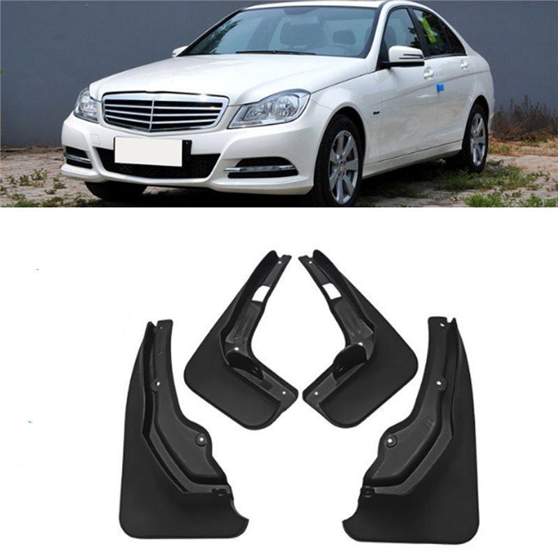 Precise Front Rear Fender Mud Flaps Car Anti-Splash Mudguard Guard For C-Class W204 2011-2014