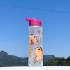 750ml Capybara Printed Water Bottle With Straw Sippy Cup Leakproof Plastic Water Bottles For Outdoor Sports Camping Drink Cup