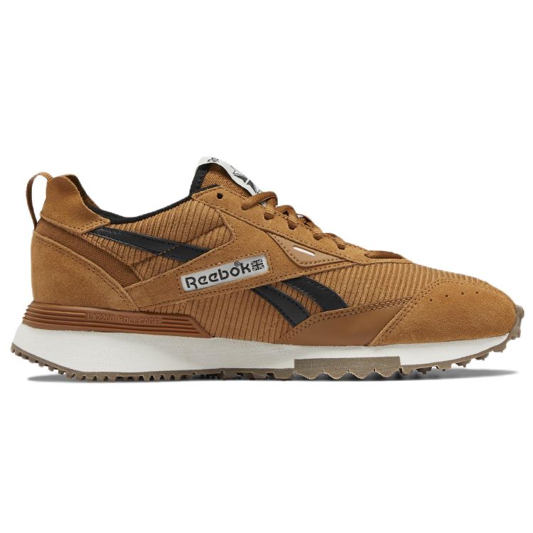 Reebok LX 2200 Unisex Wild Brown Core Black Retro Suede EVA Cushion Lifestyle Sneakers GY1537