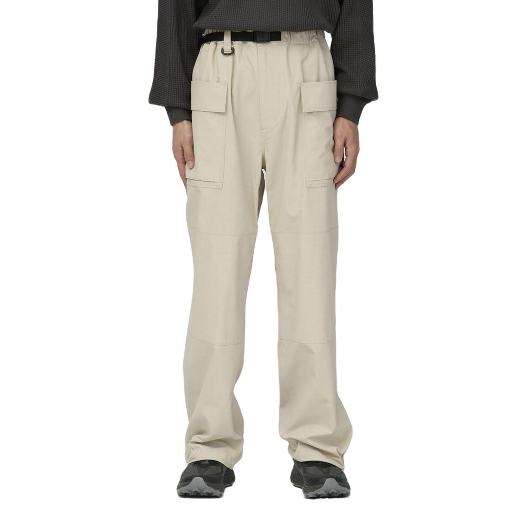 Snow Peak Hybrid TAKIBI and XL Pants, Flame-Retardant, Flame-Resistant, Men's Women's Pants, Ivory