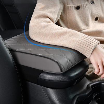 Napa PU Leather Car Armrest Pad Soft Car Armrest Cushion Universal Center Console Anti Scratch Mat Protection Non Slip Hand Supports