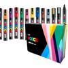 Mitsubishi Pencil Uniposca POSCA Water-based Marker Japanese Color Pen Medium Letter PC-5M, Set O...