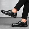 Men Casual Shoes Genuine Leather Breathable Men Sneakers  Male Comfortable Cow Leather Flat Footwear Business Formal Shoes