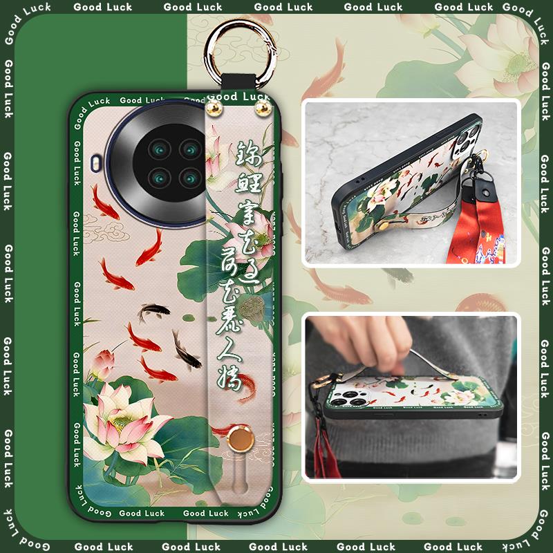 Für Mama Handschlaufe Handyhülle Für Cubot Note20 Schutz Staubdicht Rückseite Abdeckung Ring Ältere Dame Ständer Stoßfest