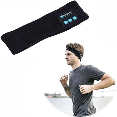 Winter Warm Bluetooth Music Headband Sweatband Headwear with Wireless Bluetooth Headphones for Fitness Studio Exercise Running Yoga Camping Skating