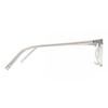Full Rim Square Transparent Grey Smartbuy Collection Leonidas Cp124 Fashion Unisex Eyeglasses