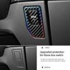 For BMW X3 G45 G48 2025- Carbon Fiber Dashboard Glove Box Switch Panel Trim Decor Sticker Car Interior Tuning Accessories