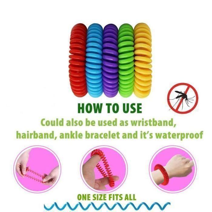 BRANSOLETKI ANTYKOMAROWE Bransoletki antykomarowe z EVA bransoletki antykomarowe sprężynowe z olejkiem eterycznym Bransoletka perfumowana z