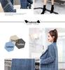Nouveau Cardigan Tricoté Mi-Long Ample Épais pour Femme Automne/Hiver: Manteau pull grande taille pour mère