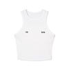 Canotta a costine senza reggiseno
