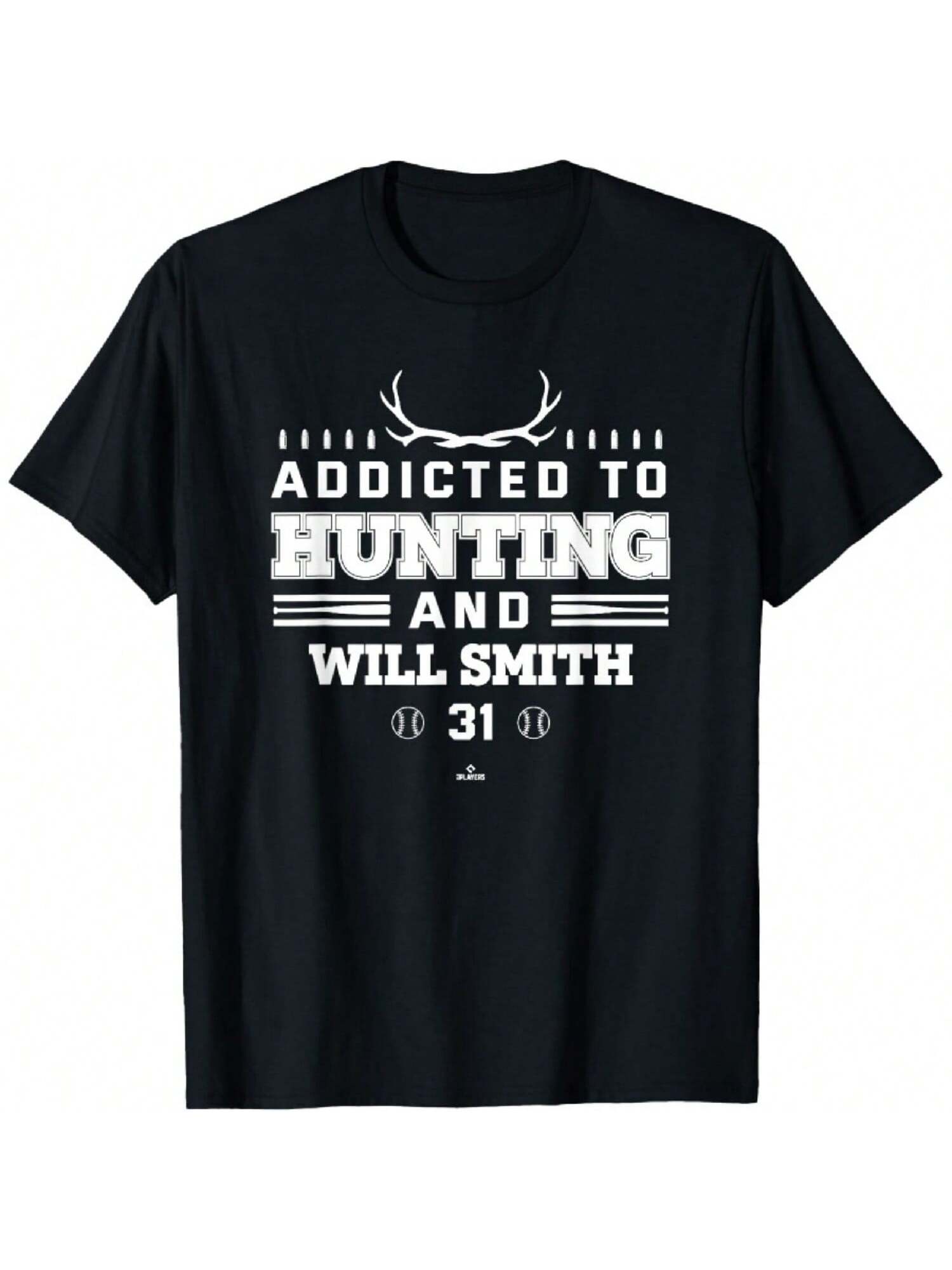 Addicted To Deer Hunting & Kansas City Baseball T-Shirt1 S разноцветный