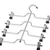 4 Layers Stainless Steel MultiFunctional Clothes Hangers Pants Storage Hangers Cloth Rack Multilayer Storage Cloth Hanger